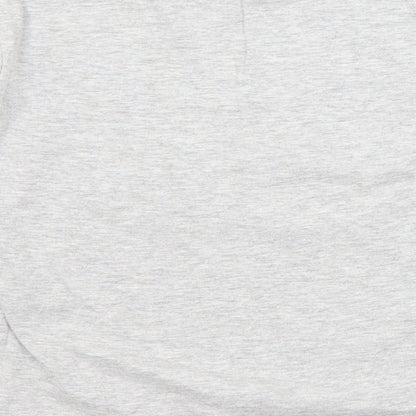 George Girls Grey Batik  Basic T-Shirt Size 5-6 Years