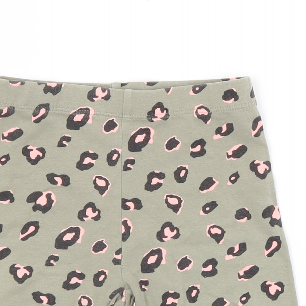 NEXT Baby Green Animal Print  Capri Trousers Size 18-24 Months