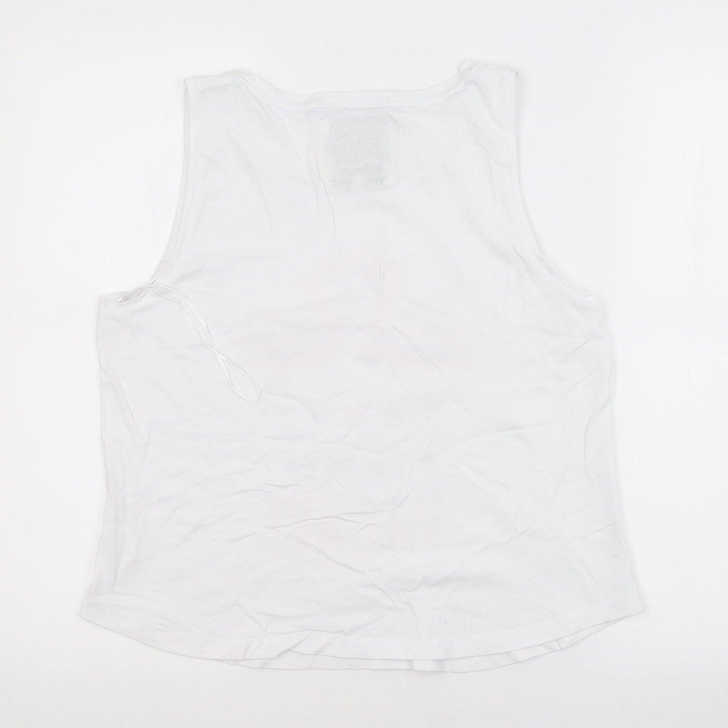 Preworn Womens White   Top Pyjama Top Size 12