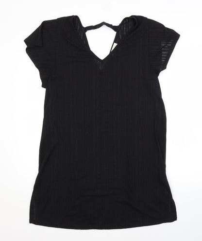 Next Womens Black   Slip Dress  Size M