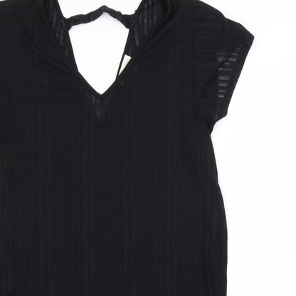 Next Womens Black   Slip Dress  Size M