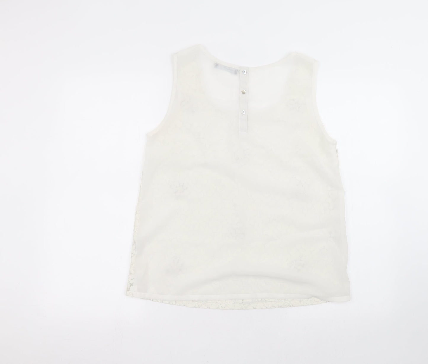 Atmosphere Womens White   Basic T-Shirt Size 10