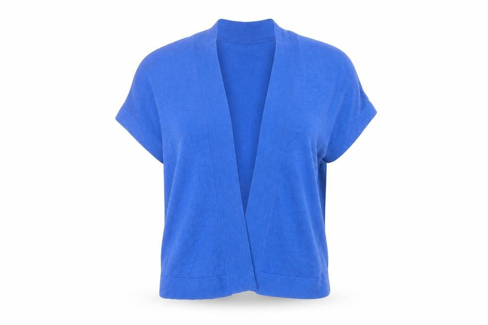 Marks & Spencer Womens Blue   Cardigan Jumper Size 10