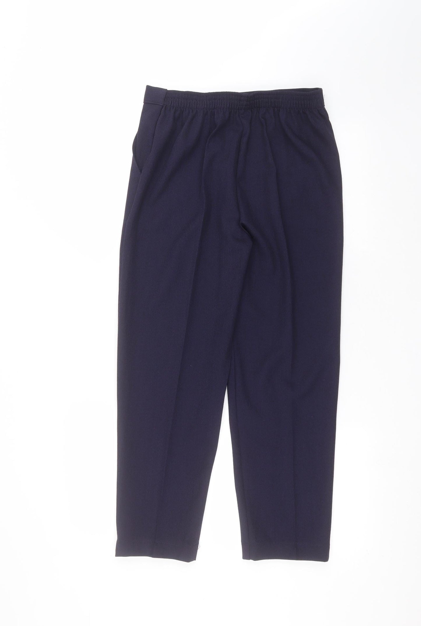 Emma Collection Womens Blue   Trousers  Size 10 L25 in