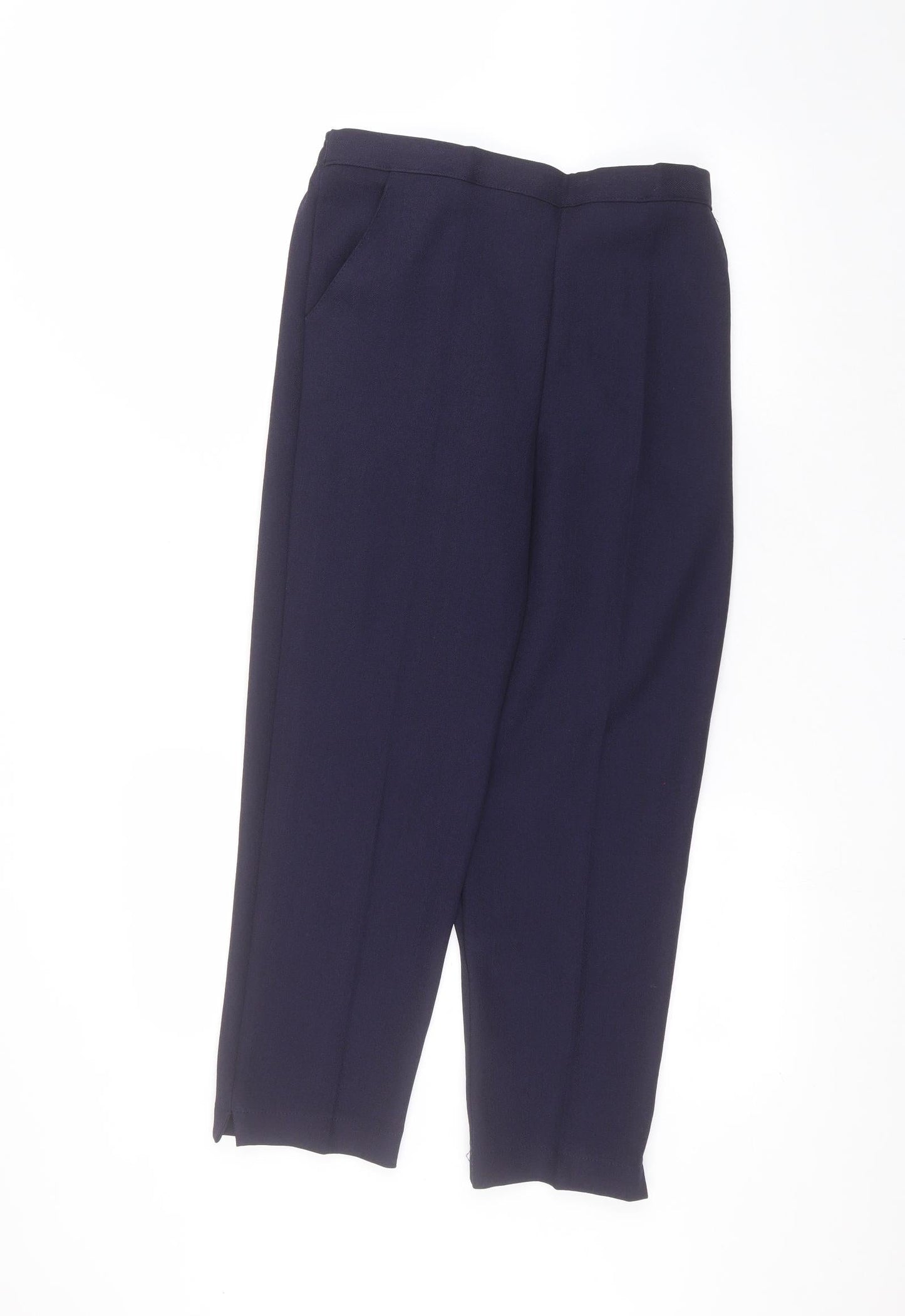 Emma Collection Womens Blue   Trousers  Size 10 L25 in