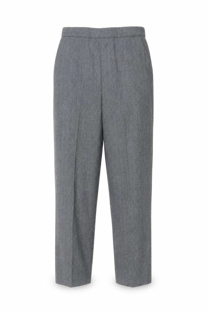 emma collection Womens Grey   Trousers  Size 10 L25 in