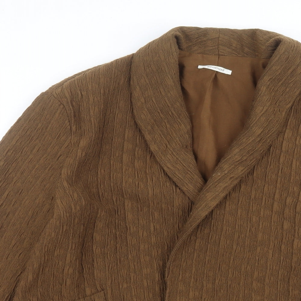 Promod Womens Brown   Jacket  Size 12