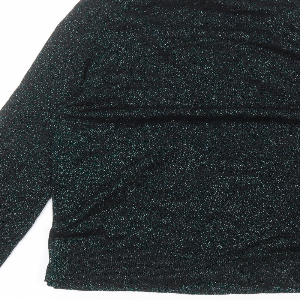 F&F Womens Black   Basic T-Shirt Size 10