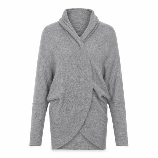 H&M Womens Grey   Cardigan Jumper Size M