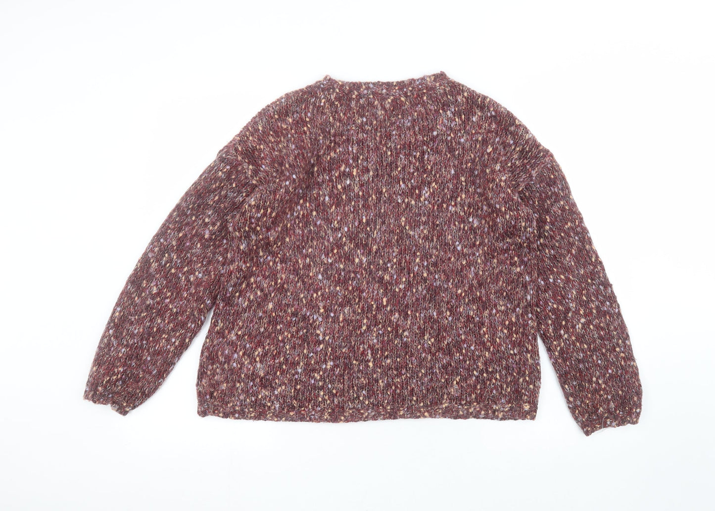 Marks and Spencer Womens Red   Pullover Jumper Size 14