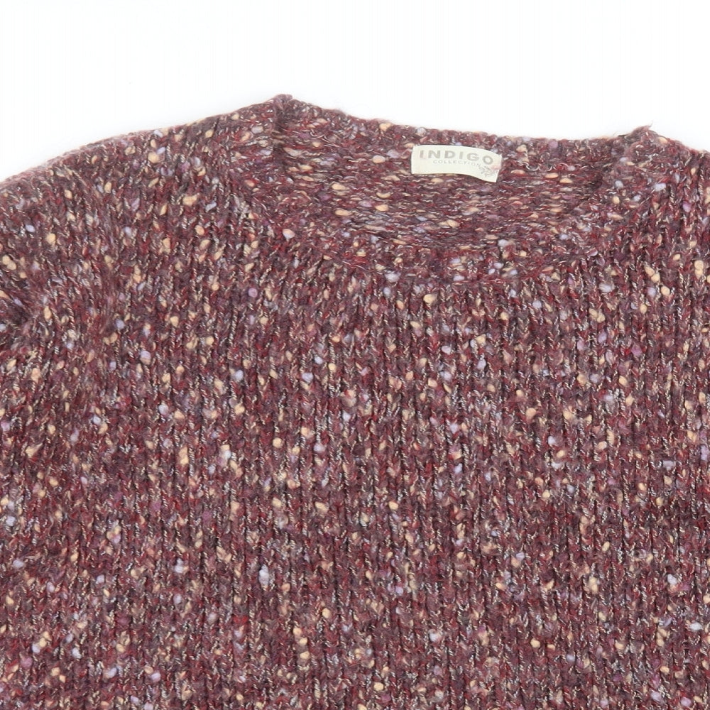 Marks and Spencer Womens Red   Pullover Jumper Size 14
