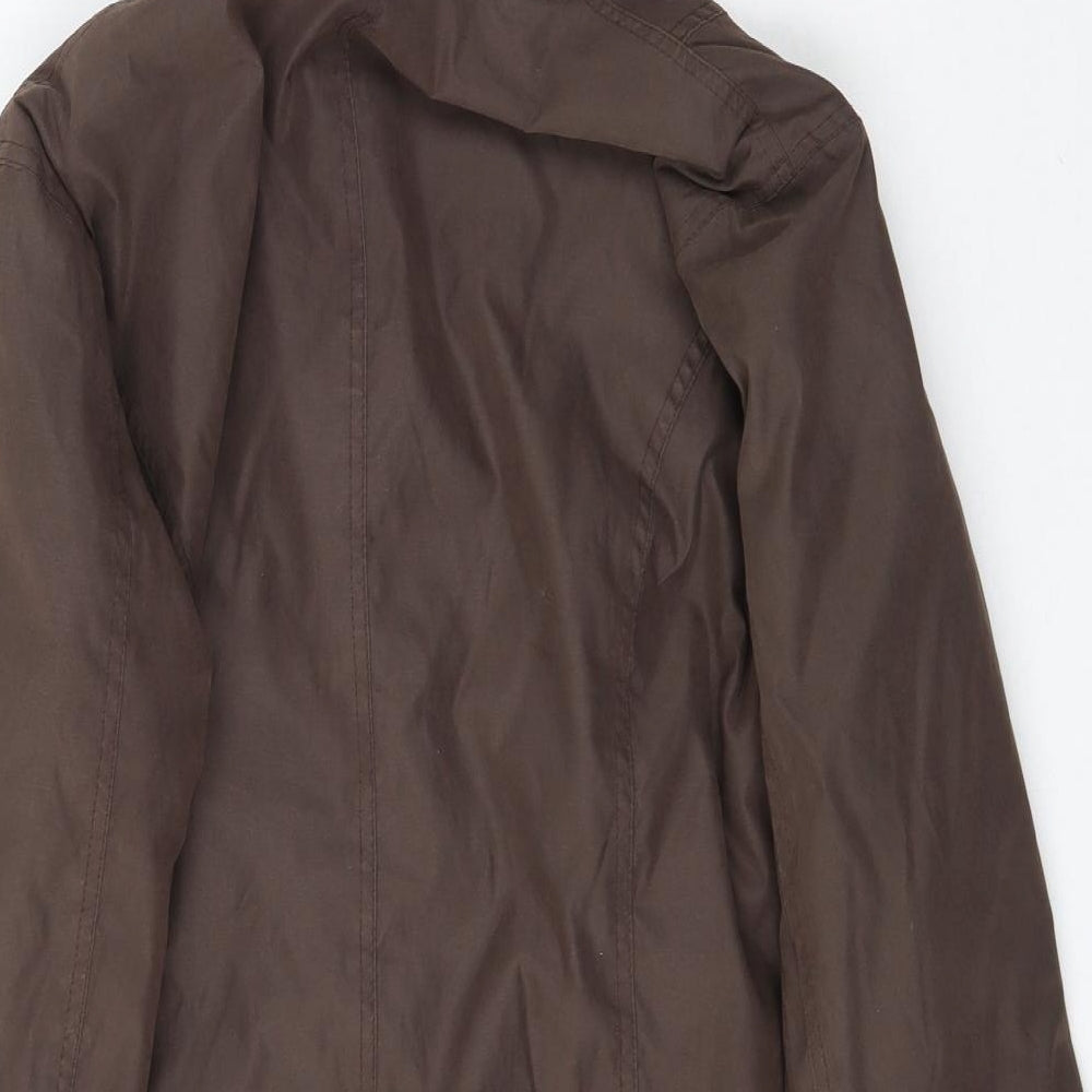 Per Una Womens Brown   Parka Coat Size M