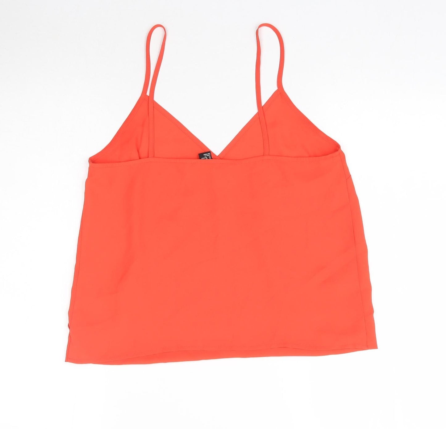 FOREVER 21 Womens Orange   Camisole Blouse Size M