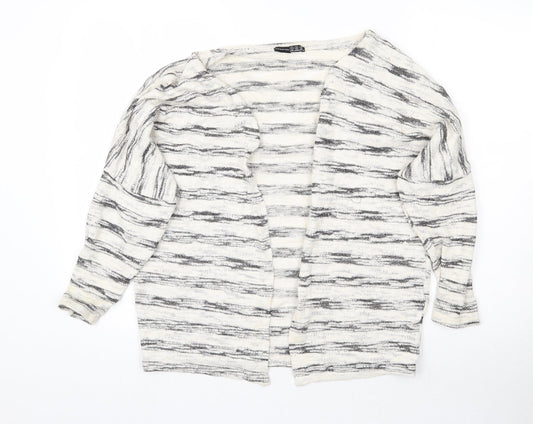 Atmosphere Womens Multicoloured Striped Knit Cardigan Jumper Size S