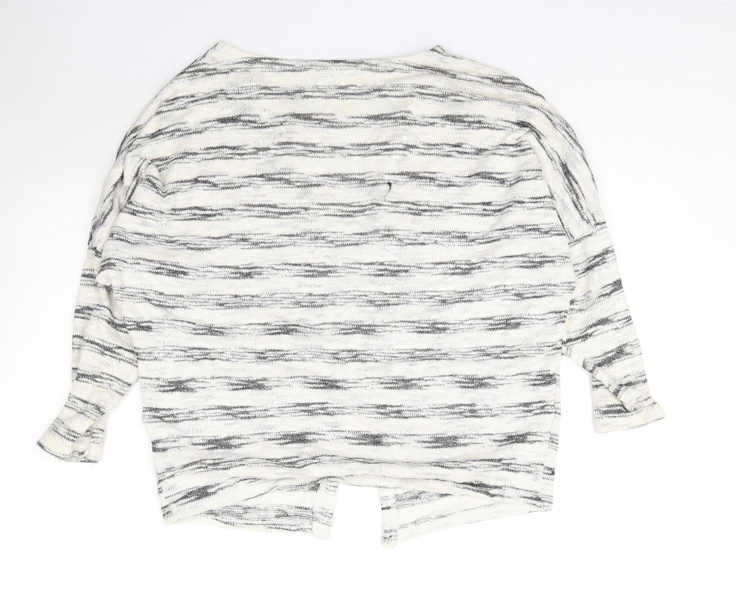 Atmosphere Womens Multicoloured Striped Knit Cardigan Jumper Size S