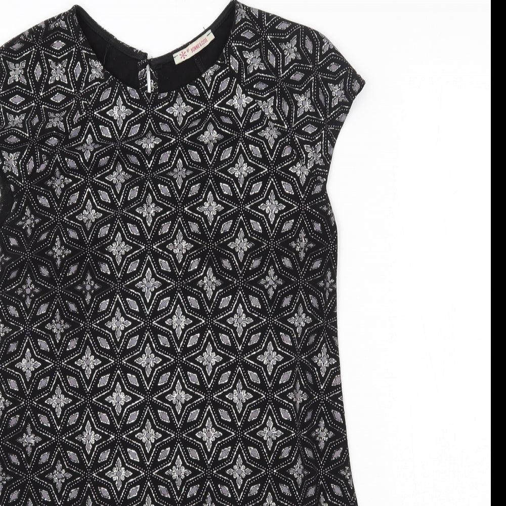 Bonnie & Clyde Womens Black   Mini  Size 10