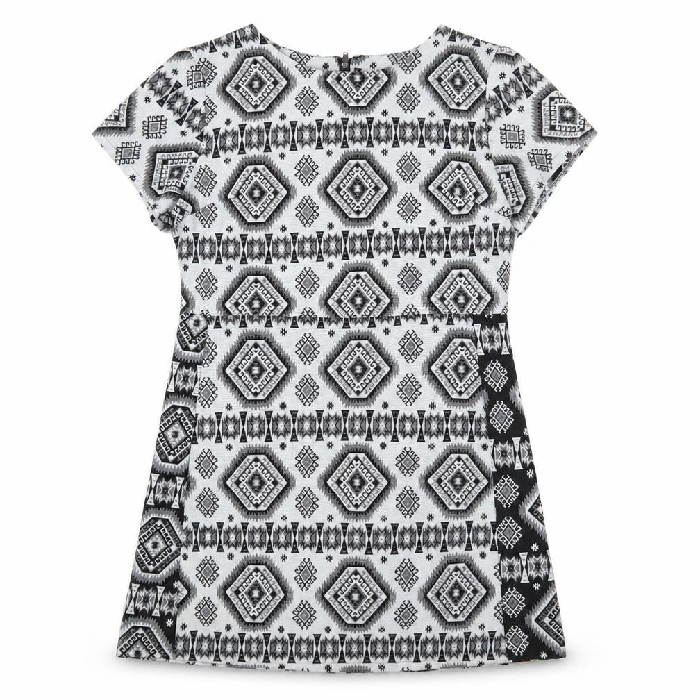 Preworn Womens Grey Geometric  Mini  Size L