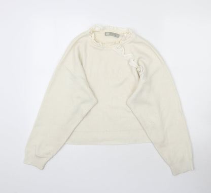 ASOS Womens Ivory  Knit Pullover Jumper Size 6