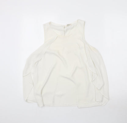 River Island Womens White   Basic Blouse Size 10