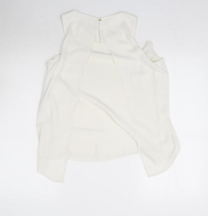 River Island Womens White   Basic Blouse Size 10
