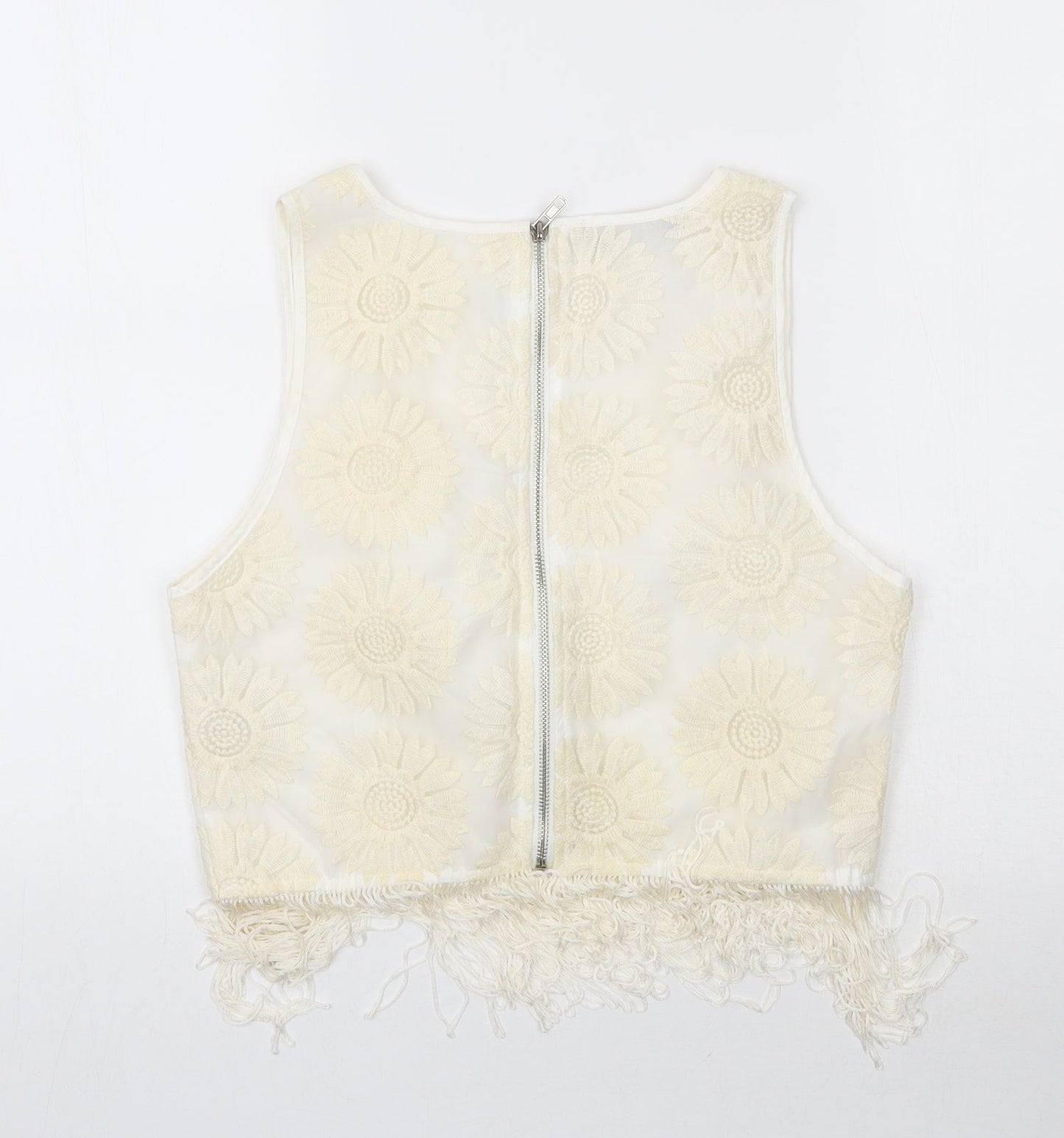 Parisian Womens Ivory   Basic Blouse Size 12