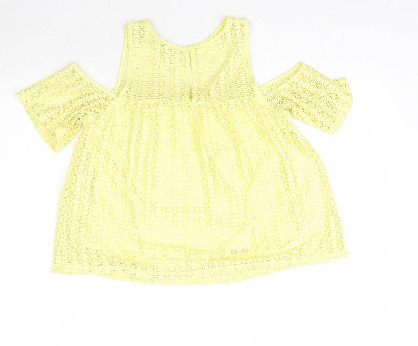 River Island Womens Yellow   Basic Blouse Size 8