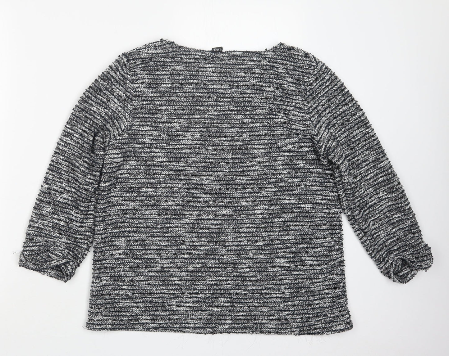 Izabel London  Womens Black   Pullover Jumper Size 12