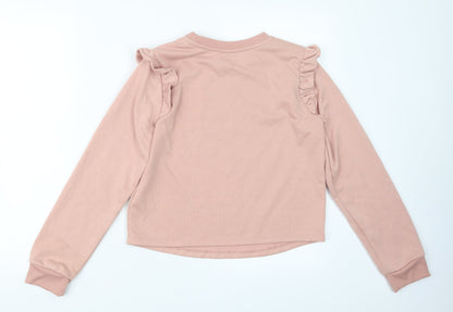 Preloved Friends Womens Pink   Pullover Jumper Size 8  - Friends - Back