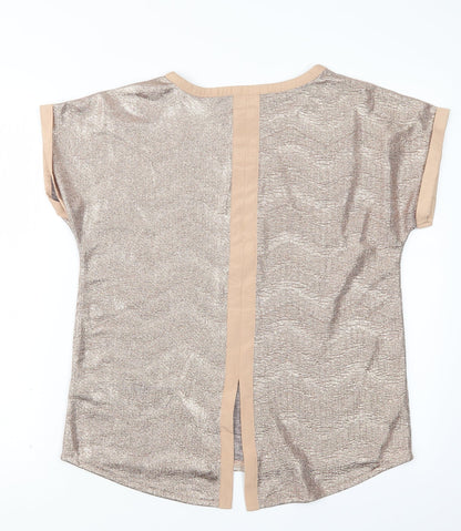 Oasis Womens Pink   Basic Blouse Size S
