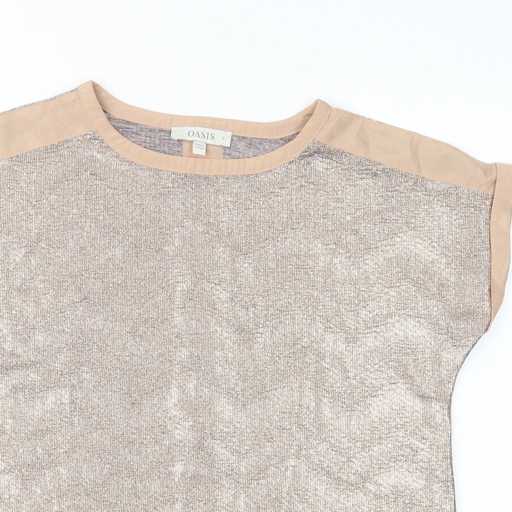 Oasis Womens Pink   Basic Blouse Size S