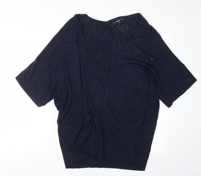 Next Womens Blue   Cardigan Jumper Size S