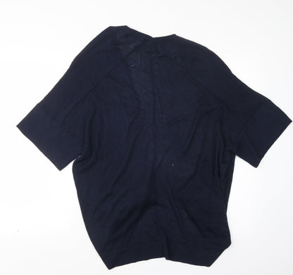 Next Womens Blue   Cardigan Jumper Size S