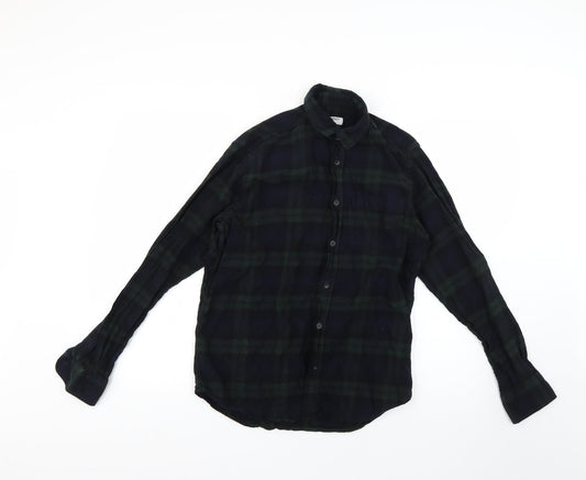 Cedar Wood State Mens Multicoloured Check   Button-Up Size S