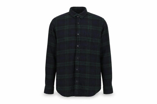 Cedarwood State Mens Multicoloured Check Button-Up Size S