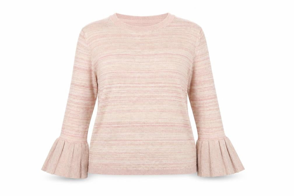 Marks & Spencer Womens Multicoloured Striped  Pullover Jumper Size 12