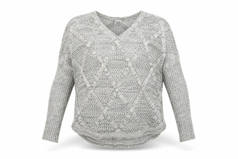 hold tide Womens Grey   Pullover Jumper Size M