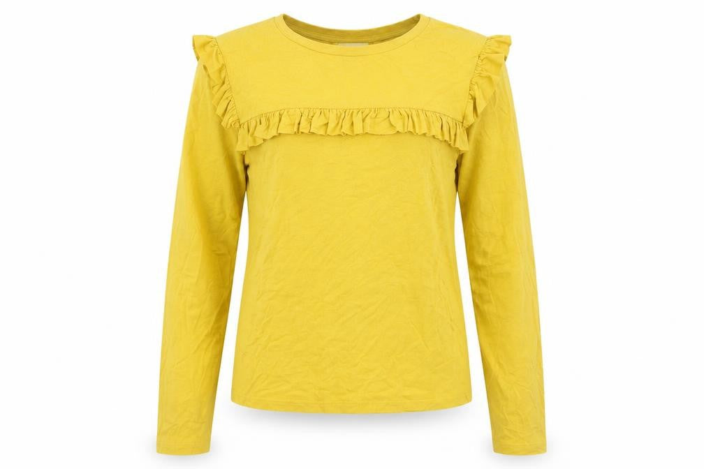 Joy Womens Yellow   Pullover Jumper Size 14