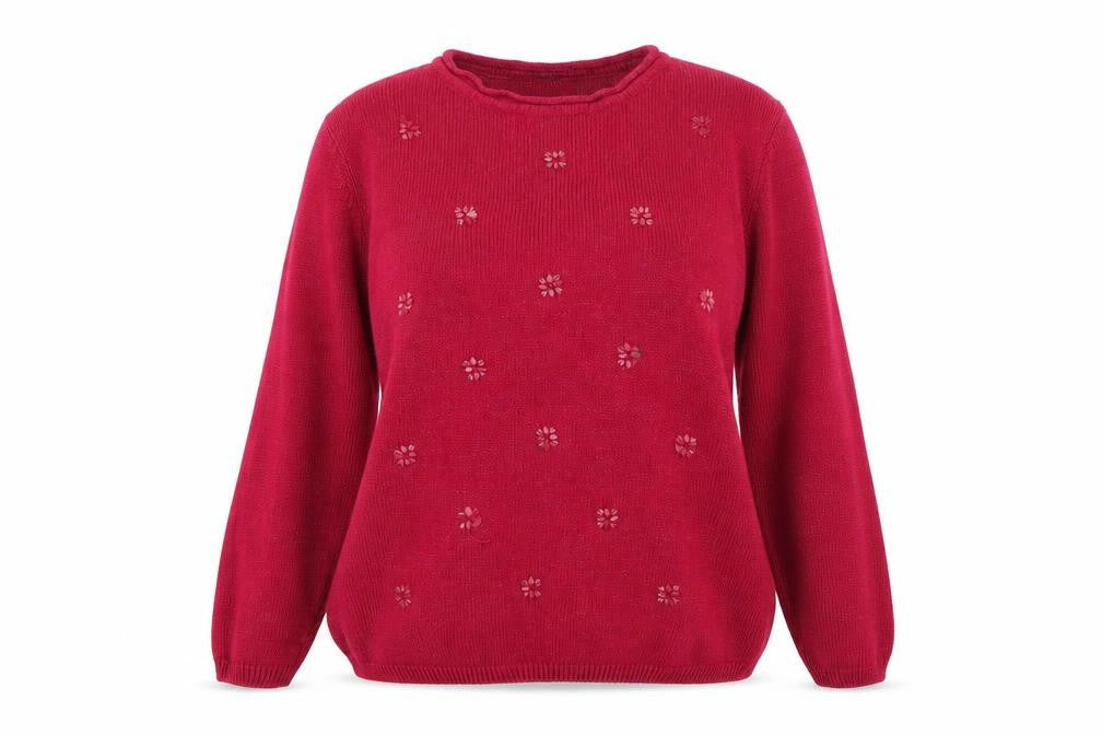 isle Womens Pink   Pullover Jumper Size 22