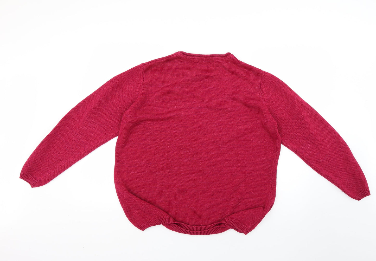 isle Womens Pink   Pullover Jumper Size 22