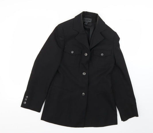ccdk Womens Black   Jacket Blazer Size 8