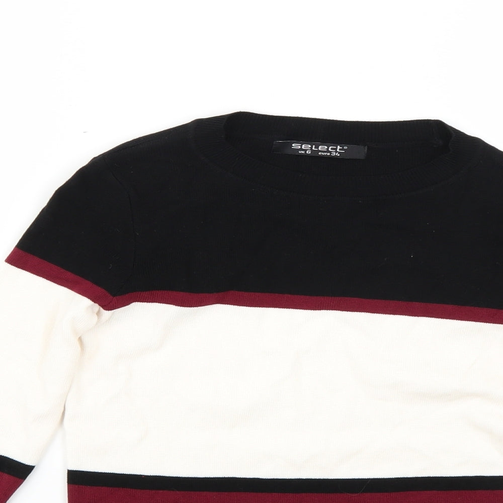 Select Womens Multicoloured   Pullover Jumper Size 6
