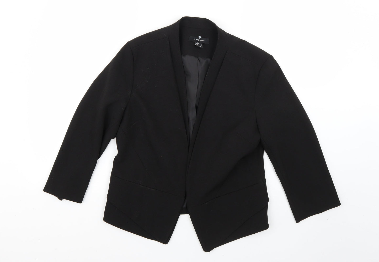 Atmosphere Womens Black   Jacket Blazer Size 12