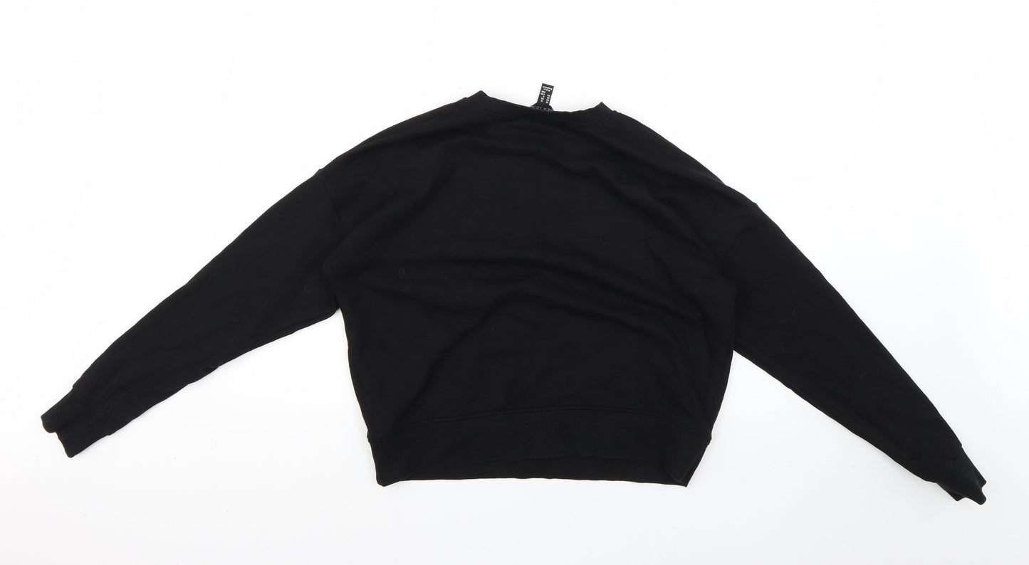 New Look Womens Black   Pullover Jumper Size 12