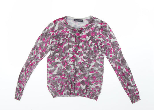 Marks and Spencer Womens Multicoloured Floral  Pullover Jumper Size 10