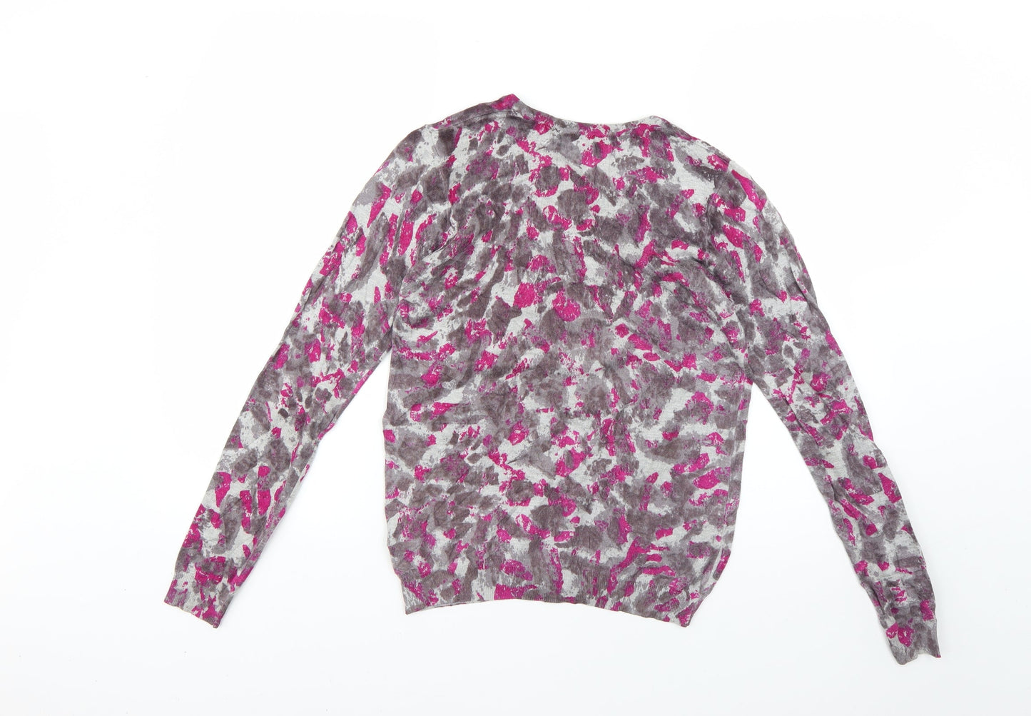Marks and Spencer Womens Multicoloured Floral  Pullover Jumper Size 10