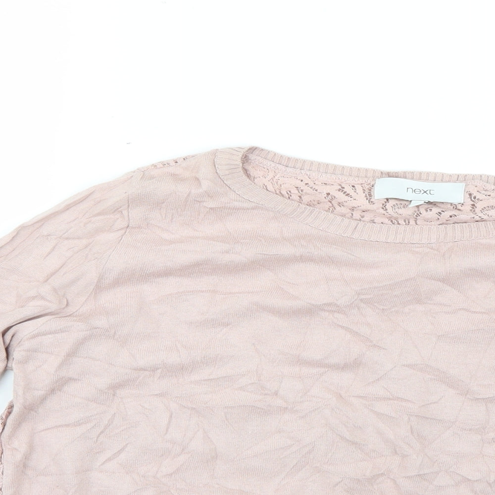 NEXT Womens Pink   Pullover Jumper Size 14