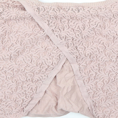 Next Womens Pink   Pullover Jumper Size 14