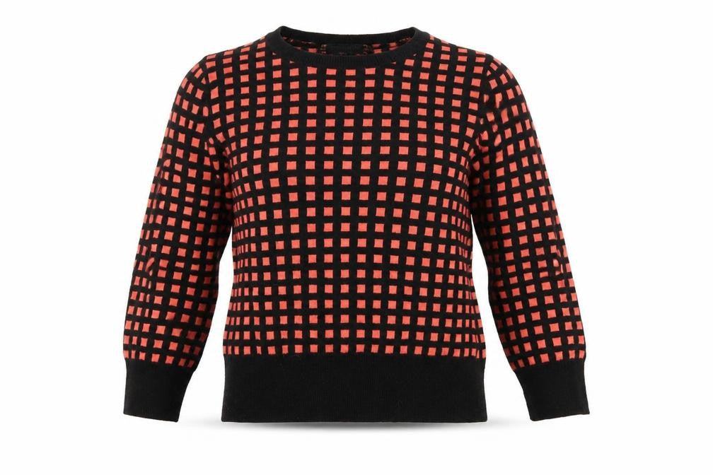 Debenhams Womens Multicoloured Geometric  Pullover Jumper Size 12