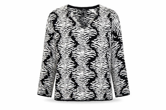 Debenhams Womens Multicoloured Animal Print  Pullover Jumper Size 14