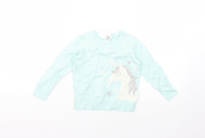 Gap Girls Grey   Pullover Jumper Size 2 Years